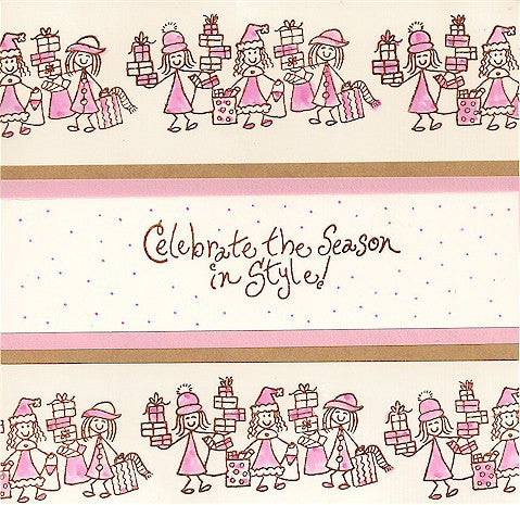 Celebrate in Style Rubber Stamp 2557D