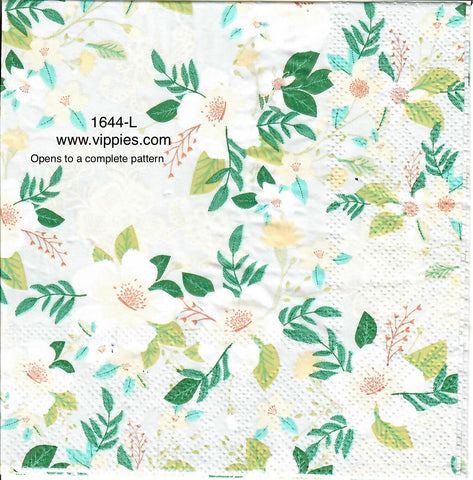 FL-1644-B Summer Floral Array Napkin for Decoupage