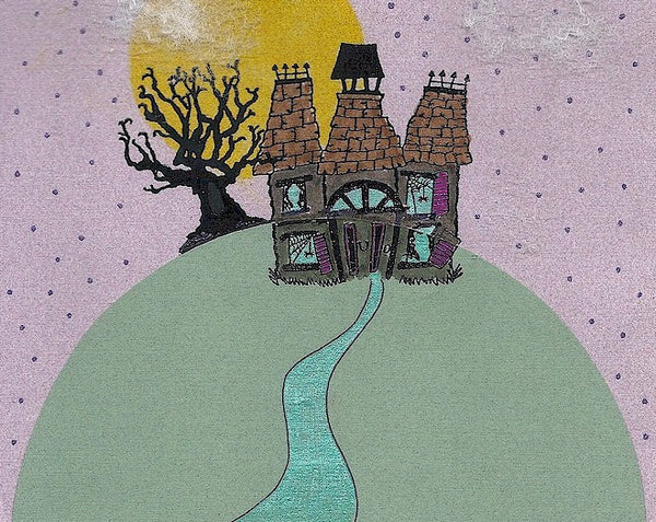 Scary Tree Rubber Stamp 2405F