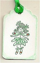 Mistletoe Fairy Rubber Stamp 2416D