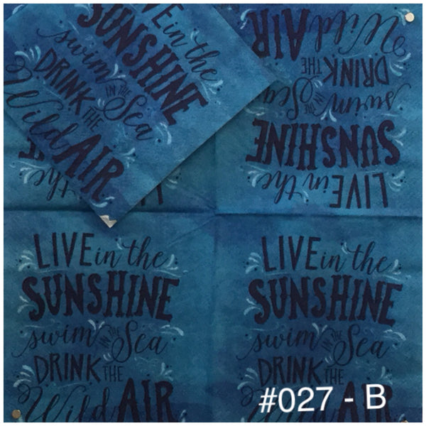 NS-027 Live in the Sun Napkin for Decoupage