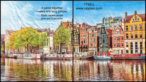 TRV-1745 Canal Homes Napkin for Decoupage