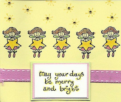 May Your Days Rubber Stamp 2342C